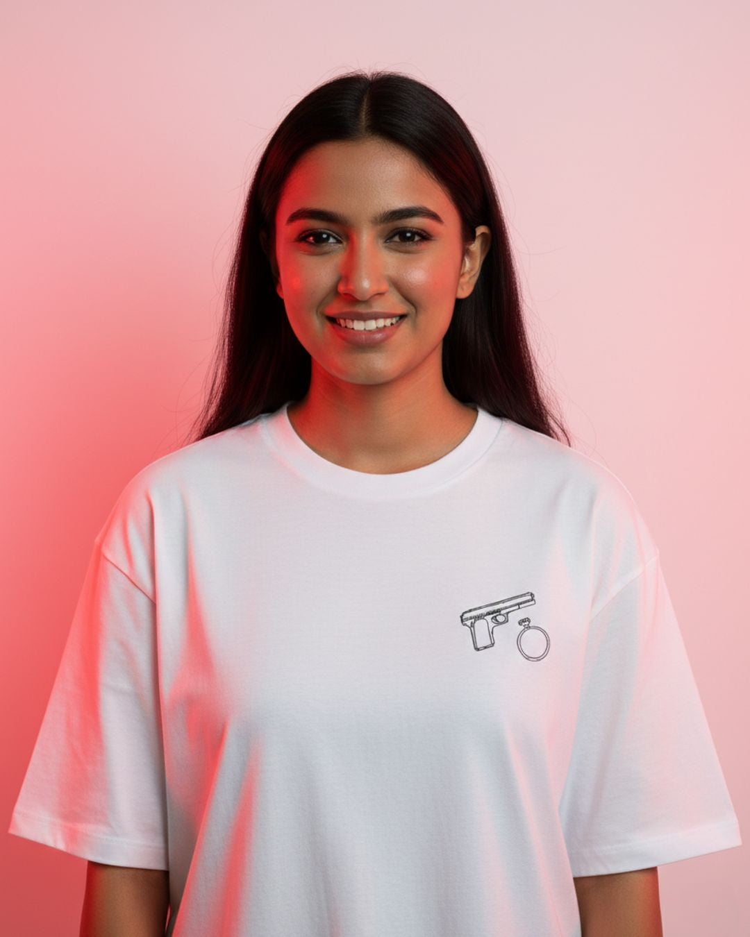 Wifey Oversized T-Shirt – Women’s Valentine Tshirt