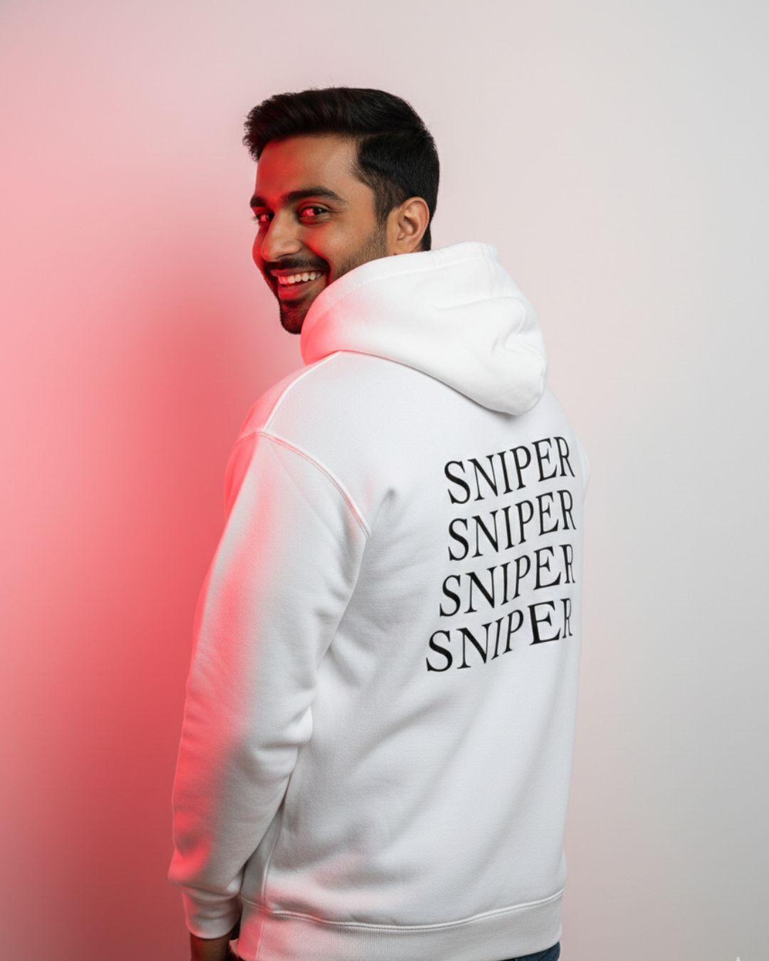 Snipper-Mens Oversized Hoodie