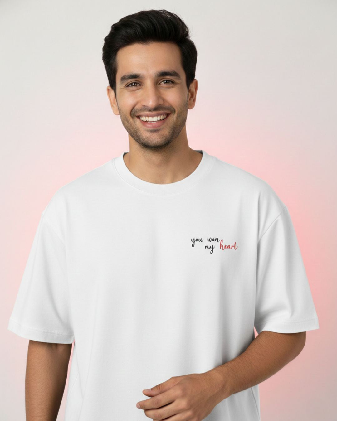 You won my Heart-Unisex Oversized Standard T-Shirt