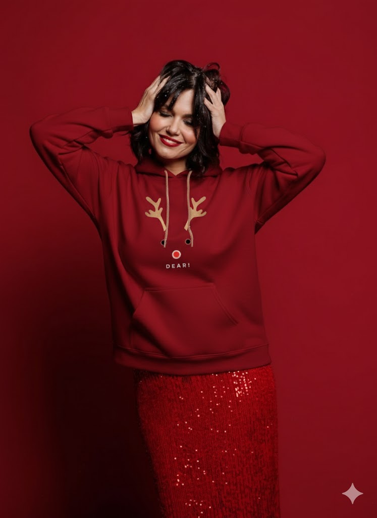 OH Dear Unisex Brushed Fleece Hoodie