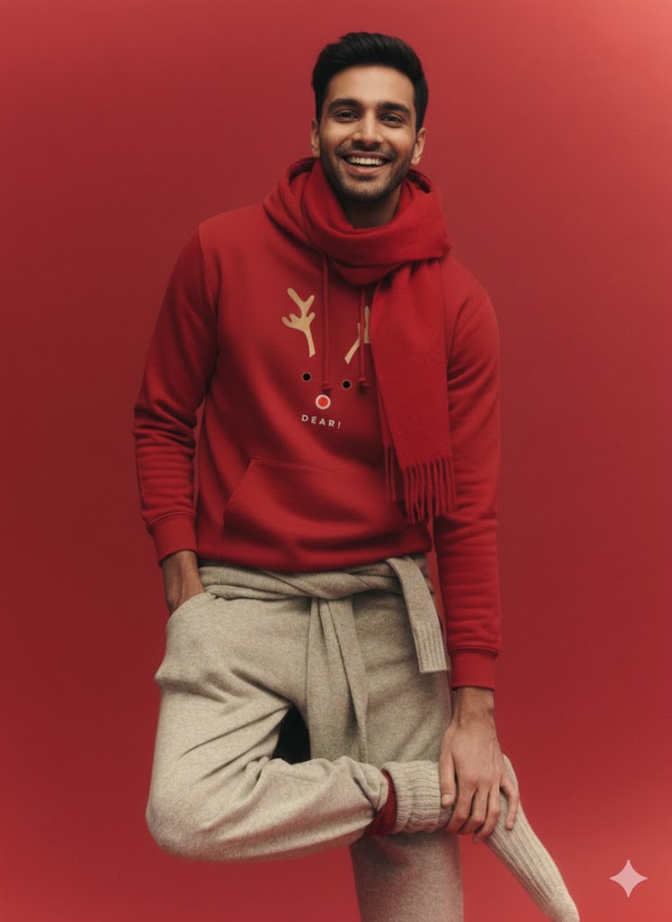 OH Dear Unisex Brushed Fleece Hoodie